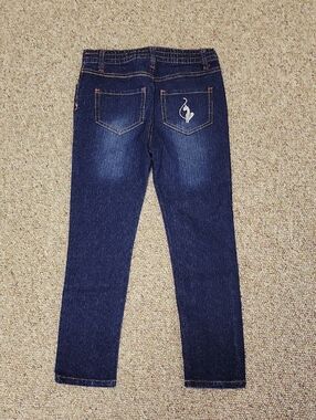 Baby Phat Classic Dark Blue Girl's Straight Jeans - Mid Rise Sz 6. NWOT School